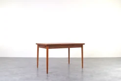 Pamono Mid-Century Danish Teak Extendable Dining Table, 1960s New