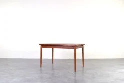 Pamono Mid-Century Danish Teak Extendable Dining Table, 1960s New