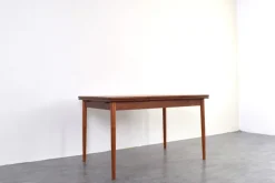 Pamono Mid-Century Danish Teak Extendable Dining Table, 1960s New
