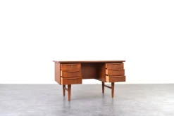 Pamono Mid-Century Danish Teak Executive Desk, 1960s Hot