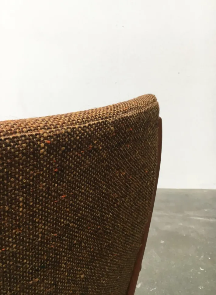 Pamono Mid-Century Danish Teak Model 100 Rocking Chair by Søren Georg Jensen for Kubus Møbler, 1960s Sale