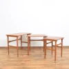 Pamono Mid-Century Danish Teak Nesting Tables, 1960s, Set of 3 Sale