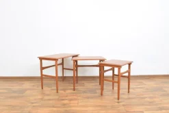 Pamono Mid-Century Danish Teak Nesting Tables, 1960s, Set of 3 Sale