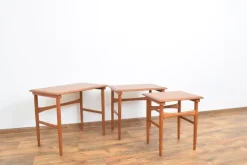 Pamono Mid-Century Danish Teak Nesting Tables, 1960s, Set of 3 Sale