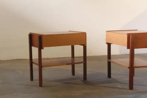 Pamono Mid-Century Danish Teak Nightstands, 1960s, Set of 2 Best