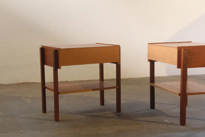 Pamono Mid-Century Danish Teak Nightstands, 1960s, Set of 2 Best