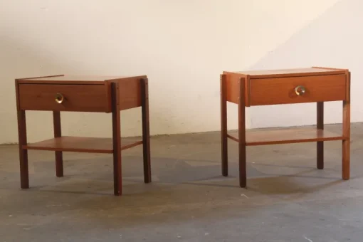 Pamono Mid-Century Danish Teak Nightstands, 1960s, Set of 2 Best