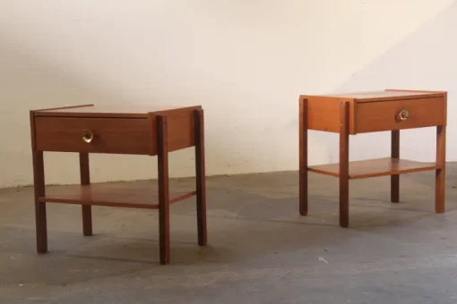 Pamono Mid-Century Danish Teak Nightstands, 1960s, Set of 2 Best