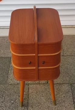 Pamono Mid-Century Danish Teak Sewing Cabinet, 1960s Outlet