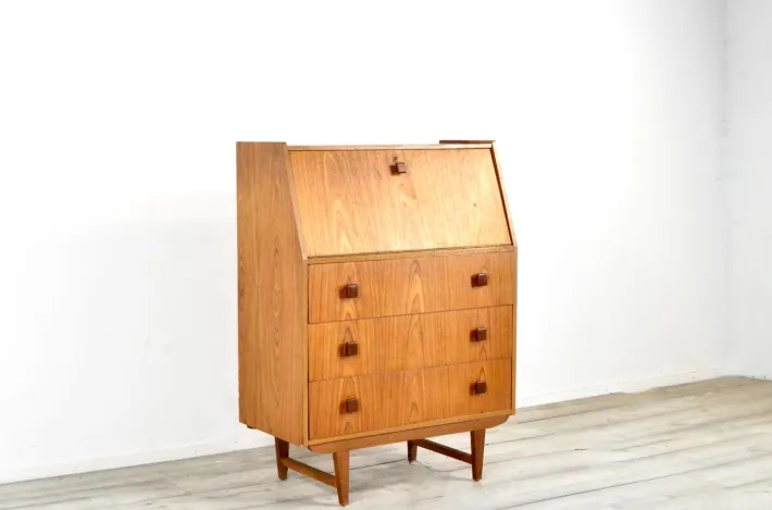 Pamono Mid-Century Danish Teak Secretary, 1960s Outlet