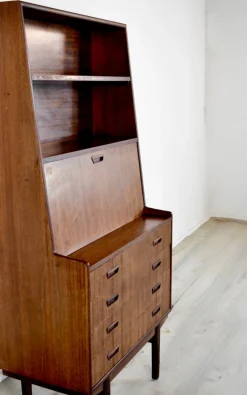 Pamono Mid-Century Danish Teak Secretary Clearance