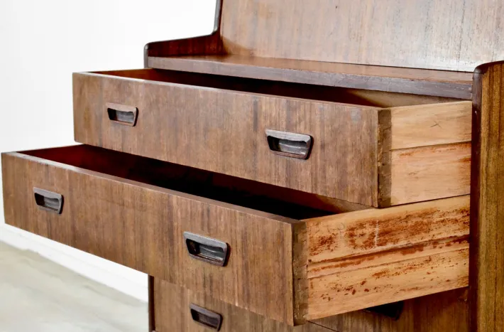 Pamono Mid-Century Danish Teak Secretary Clearance