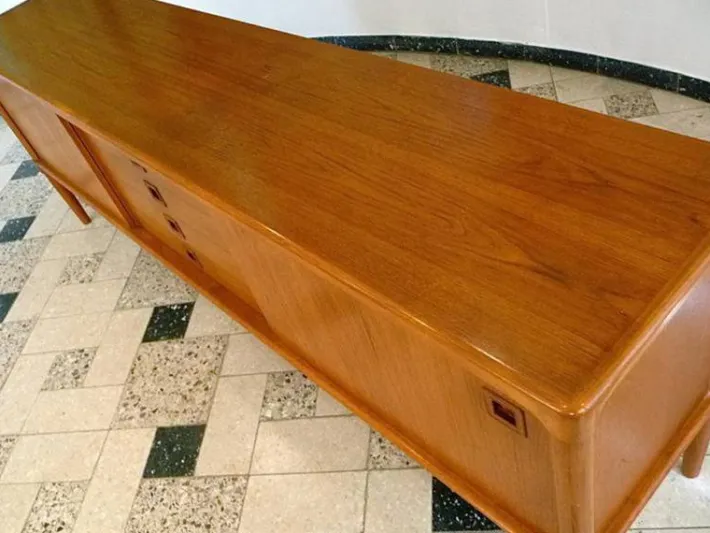 Pamono Mid-Century Danish Teak Sideboard by H.W. Klein for Bramin, 1960s