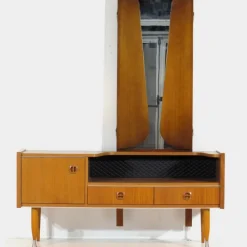 Pamono Mid-Century Design Dressing Table in Teak with Legs, 1960s New