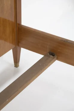 Pamono Mid-Century Double Bed Frame in Wood by Paolo Buffa, 1950s Discount