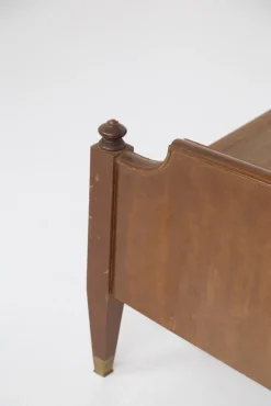 Pamono Mid-Century Double Bed Frame in Wood by Paolo Buffa, 1950s Discount