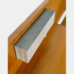 Pamono Mid-Century Double Bed in Teak with Nightstands, 1960s