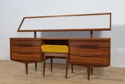 Pamono Mid-Century Dressing Table and Stool from White and Newton, United Knigdom, 1960s, Set of 2 Sale