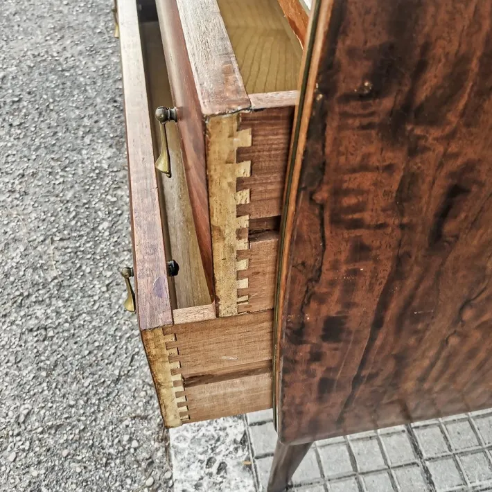 Pamono Mid-Century Dressing Table with Mirror, Italy, 1960s Clearance