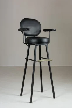 Pamono Mid-Century Dutch Childs High Chair attributed to Kembo, 1960s