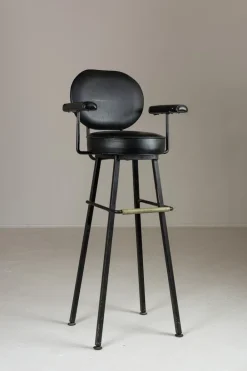 Pamono Mid-Century Dutch Childs High Chair attributed to Kembo, 1960s