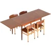 Pamono Mid-Century Extendable Dining Table in Teak by Børge Mogensen, Denmark, 1960s New