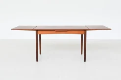 Pamono Mid-Century Extendable Dining Table in Teak by Børge Mogensen, Denmark, 1960s New