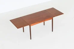 Pamono Mid-Century Extendable Dining Table in Teak by Børge Mogensen, Denmark, 1960s New