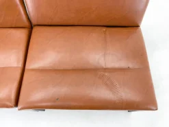 Pamono Mid-Century Faux Leather & Metal Lounge Chair, 1970s Sale