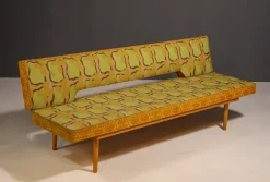 Pamono Mid-Century Folding Daybed by Miroslav Navrátil, Former Czechoslovakia, 1960s Sale
