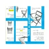 Pamono Mid-Century Folding Rocking Chairs from Fratelli Reguitti, 1950s Discount