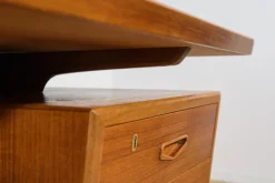 Pamono Mid-Century Freestanding Teak Desk, Denmark, 1960s Sale