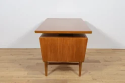 Pamono Mid-Century Freestanding Teak Desk, Denmark, 1960s Sale
