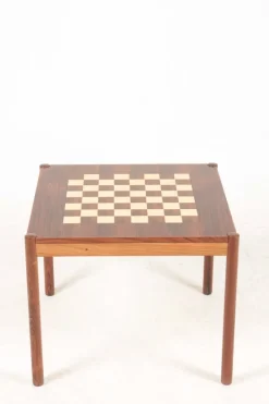 Pamono Mid-Century Game Table in Rosewood by Georg Petersen, 1960s
