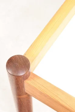 Pamono Mid-Century Game Table in Rosewood by Georg Petersen, 1960s