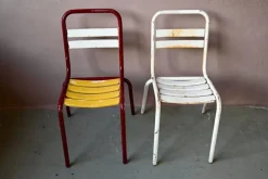 Pamono Mid-Century Garden Chairs from Tolix, 1950s, Set of 2 Clearance