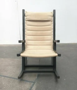 Pamono Mid-Century German Minimalist Safari Rocking Chair from Casala, 1960s Outlet