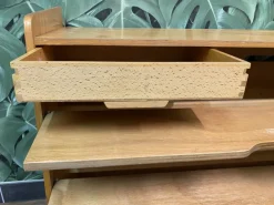 Pamono Mid-Century German Red, Yellow and Black Formica Shoe Cabinet, 1950s Hot