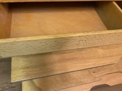 Pamono Mid-Century German Red, Yellow and Black Formica Shoe Cabinet, 1950s Hot