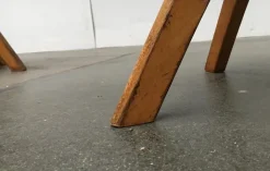 Pamono Mid-Century German Wooden Children Swivel Chair from Casala Outlet