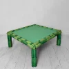 Pamono Mid-Century Green Ceramic Coffee Table by Colin Morrow for Arpex Rome, 1970s Hot