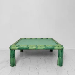Pamono Mid-Century Green Ceramic Coffee Table by Colin Morrow for Arpex Rome, 1970s Hot
