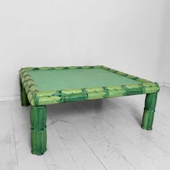 Pamono Mid-Century Green Ceramic Coffee Table by Colin Morrow for Arpex Rome, 1970s Hot