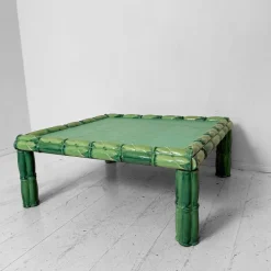 Pamono Mid-Century Green Ceramic Coffee Table by Colin Morrow for Arpex Rome, 1970s Hot