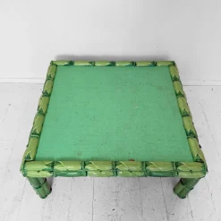 Pamono Mid-Century Green Ceramic Coffee Table by Colin Morrow for Arpex Rome, 1970s Hot