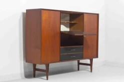 Pamono Mid-Century Highboard by Van Pelt, Belgium, 1960s Hot