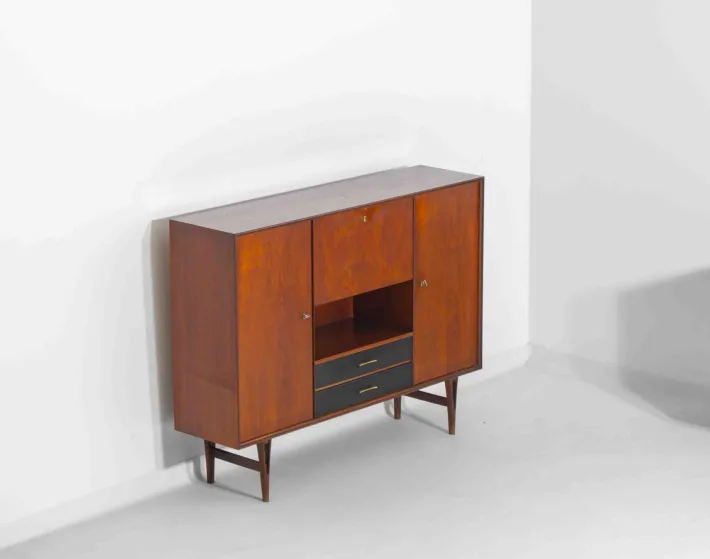 Pamono Mid-Century Highboard by Van Pelt, Belgium, 1960s Hot