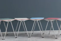 Pamono Mid-Century Industrial Children's Table by Willy Van Der Meeren Sale