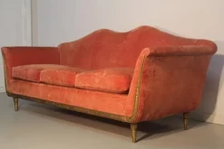 Pamono Mid-Century Italian Armchairs and Sofa Set, 1950s, Set of 3 Discount