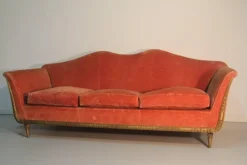 Pamono Mid-Century Italian Armchairs and Sofa Set, 1950s, Set of 3 Discount